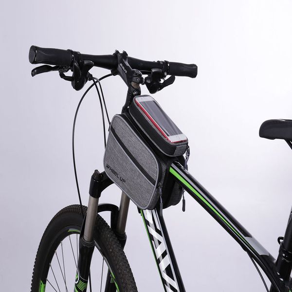 upper bicycle tube mountain bike front beam mobile phone riding bag equipment accessories high capacity
upper bicycle tube mountain bike front beam mobile phone riding bag equipment accessories high capacity