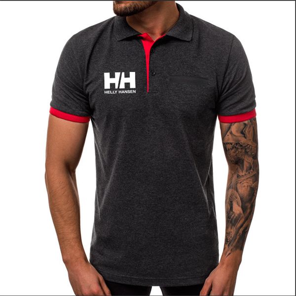 casual men's short-sleeved polo shirts of high quality, White;black
casual men's short-sleeved polo shirts of high quality, White;black