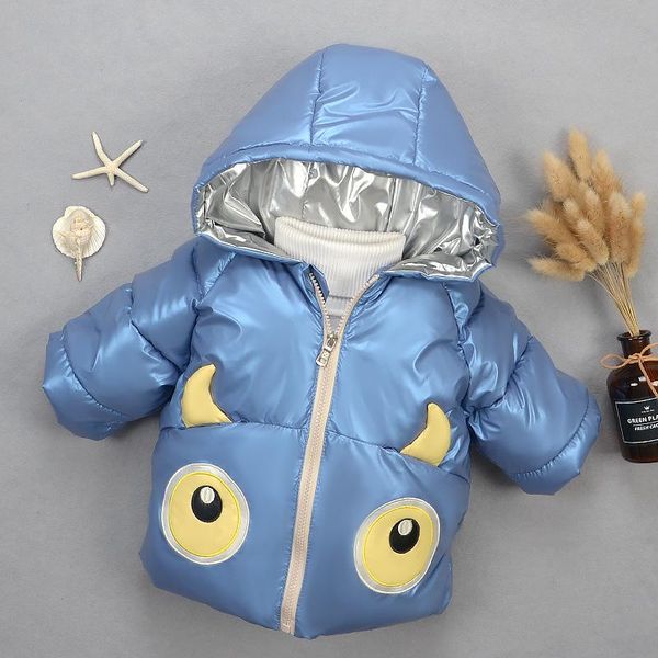 2020 cartoon horns childrens jacket for a boy hooded baby clothes girls cotton solid winter coat for girls suit 3-8 years old, Blue;gray
2020 cartoon horns childrens jacket for a boy hooded baby clothes girls cotton solid winter coat for girls suit 3-8 years old, Blue;gray