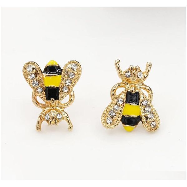 s1412 fashion jewelry glaze drop oil bee earrin sqcvih queen66, Golden;silver
s1412 fashion jewelry glaze drop oil bee earrin sqcvih queen66, Golden;silver