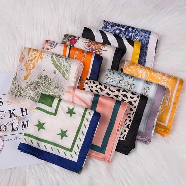 40 color fashion elegant women square scarf print scarves shawls female kerchief head wrap turban decoration apparel accessories, Blue;gray
40 color fashion elegant women square scarf print scarves shawls female kerchief head wrap turban decoration apparel accessories, Blue;gray