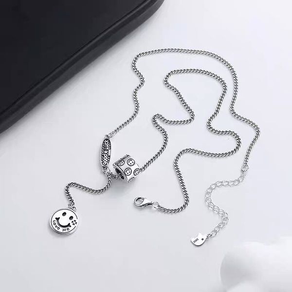 fashion jewelry necklaces for women no need to take off and wear titanium steel smiley face single-layer personality hip-hop necklace in bat, Silver
fashion jewelry necklaces for women no need to take off and wear titanium steel smiley face single-layer personality hip-hop necklace in bat, Silver