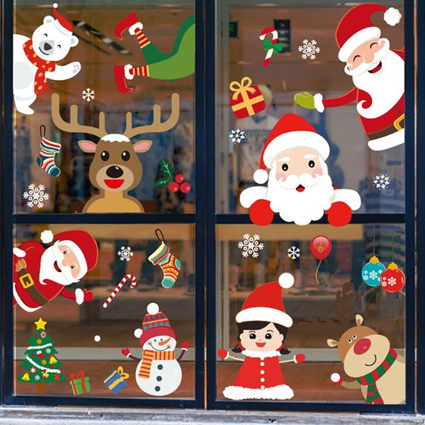 wall 2020 decorations for merry window christmas glass stickers new year home decals decor natal noel
wall 2020 decorations for merry window christmas glass stickers new year home decals decor natal noel