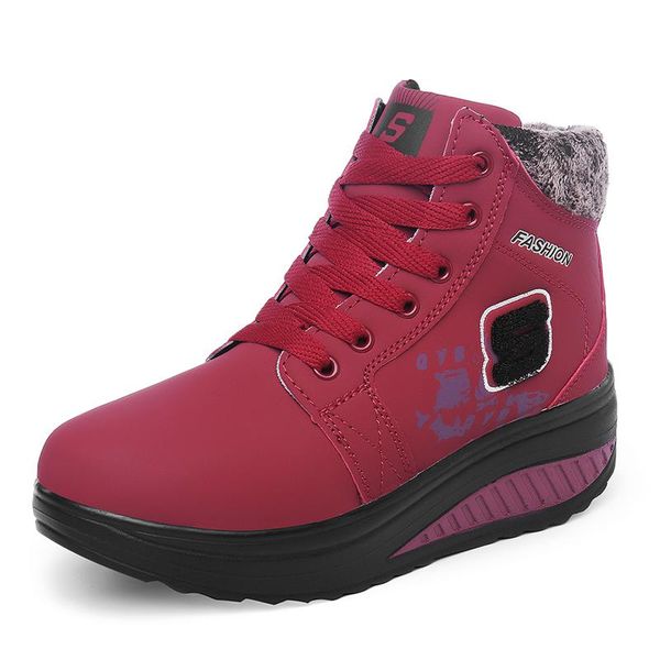 height increasing boots women thick velvet winter snow boots keep warm botines mujer 2020 outdoor sneakers for woman footwear, Black
height increasing boots women thick velvet winter snow boots keep warm botines mujer 2020 outdoor sneakers for woman footwear, Black