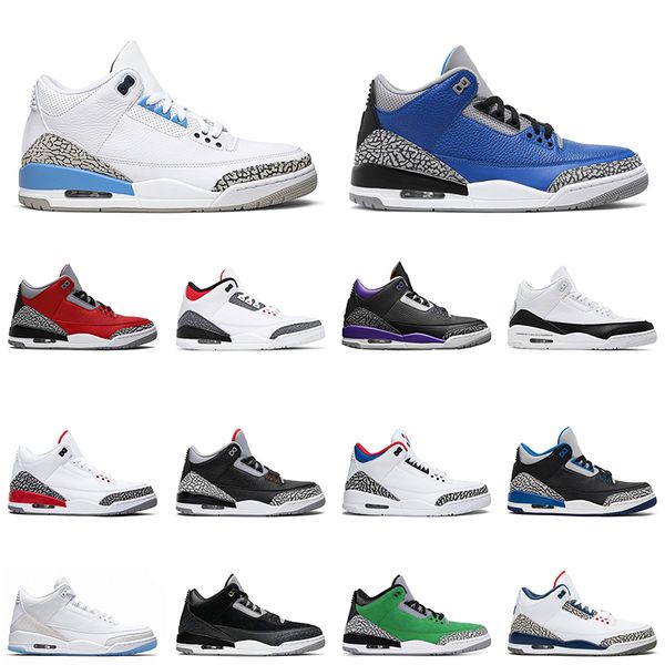 men basketball shoes 3s unc throw line varsity royal black cement court purple mens trainer sports sneakers, White;red
men basketball shoes 3s unc throw line varsity royal black cement court purple mens trainer sports sneakers, White;red