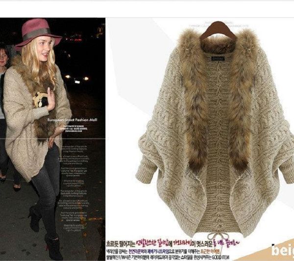 winter thick womens fashion sweater shawls beige wraps bat sleeve knit cardigan fur shawl collar wool warm poncho cape coat swearter white s, White;black
winter thick womens fashion sweater shawls beige wraps bat sleeve knit cardigan fur shawl collar wool warm poncho cape coat swearter white s, White;black