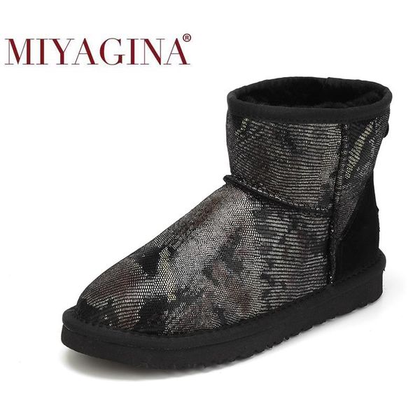 miyagina 2020 fashion genuine sheepskin leather ankle boots 100% natural fur warm winter boots non-slip snow for women, Black
miyagina 2020 fashion genuine sheepskin leather ankle boots 100% natural fur warm winter boots non-slip snow for women, Black