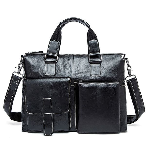 male 14 lapbags messenger bag for men leather briefcase lawyer business men's briefcases genuine leather men's bag new
male 14 lapbags messenger bag for men leather briefcase lawyer business men's briefcases genuine leather men's bag new