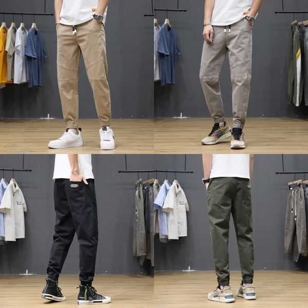 h9kau spring and student men's large tight casual overalls brand pants loose sports fashion casual trendy size summer harlan leggings t, Blue
h9kau spring and student men's large tight casual overalls brand pants loose sports fashion casual trendy size summer harlan leggings t, Blue