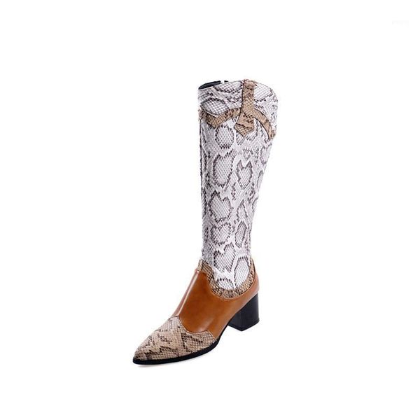 fanyuan 2021 knee high boots women snake pointed toe autumn winter western boots mixed color fashion party prom shoes woman1, Black
fanyuan 2021 knee high boots women snake pointed toe autumn winter western boots mixed color fashion party prom shoes woman1, Black