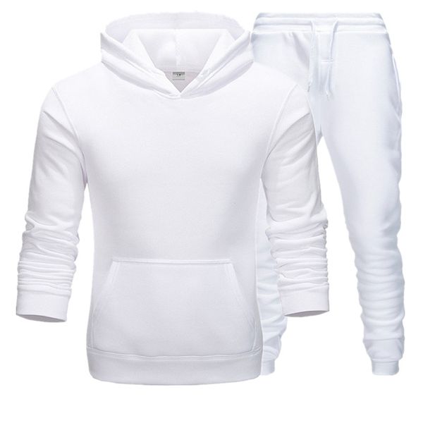 spring autumn sportswear fitness tracksuit men hoodies black and white sets casual mens clothing 2pc sweatshirt+sweat pants, Gray
spring autumn sportswear fitness tracksuit men hoodies black and white sets casual mens clothing 2pc sweatshirt+sweat pants, Gray