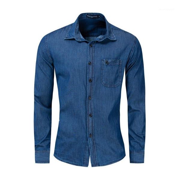 men's casual shirts male cotton long sleeves turn-down collar pocket denim summer and autumn leisure loose men d2161, White;black
men's casual shirts male cotton long sleeves turn-down collar pocket denim summer and autumn leisure loose men d2161, White;black