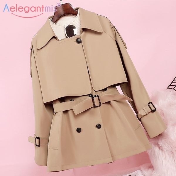 aelegantmis fashion women long trench coat autumn winter vintage belt double breasted khaki outwear slim office 201030, Tan;black
aelegantmis fashion women long trench coat autumn winter vintage belt double breasted khaki outwear slim office 201030, Tan;black