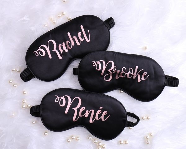 personalized satin sleep mask, rose gold metallic bachelorette bridal party favors custom name grandma mother's day gift
personalized satin sleep mask, rose gold metallic bachelorette bridal party favors custom name grandma mother's day gift