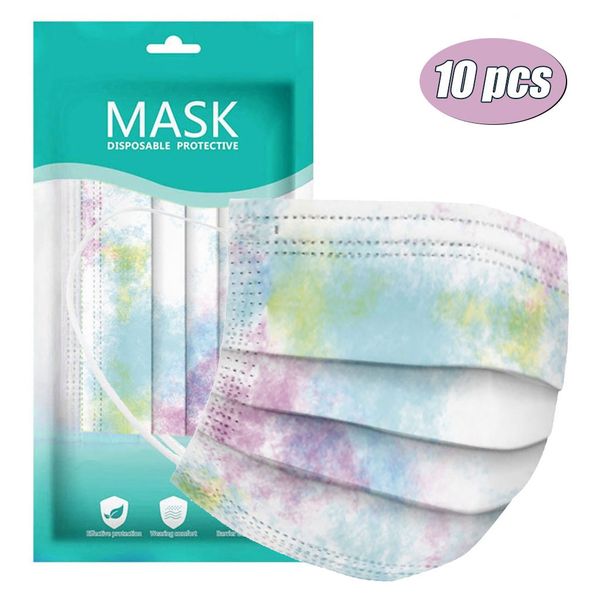 10pc tie dye designer fashion mondmaskers masque de protection disposable breathable mask for face mascherine mascarilla
10pc tie dye designer fashion mondmaskers masque de protection disposable breathable mask for face mascherine mascarilla