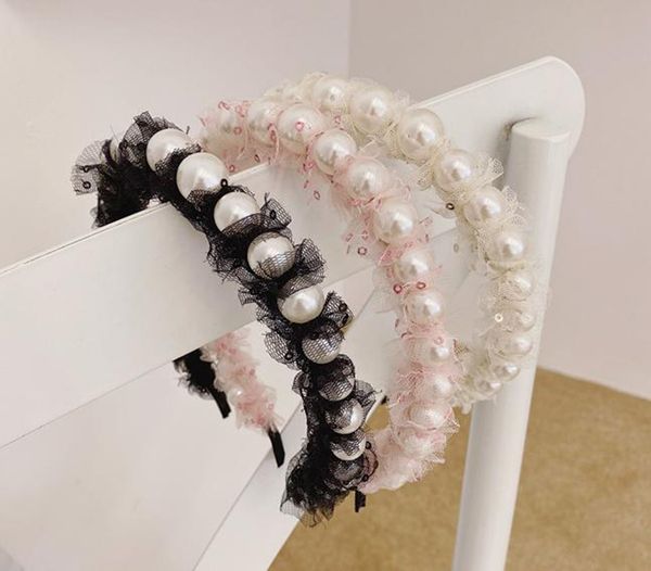 big pearls headband hairband for women elegant hair accessories bling sequins mesh hair hoop adults head band, Silver
big pearls headband hairband for women elegant hair accessories bling sequins mesh hair hoop adults head band, Silver