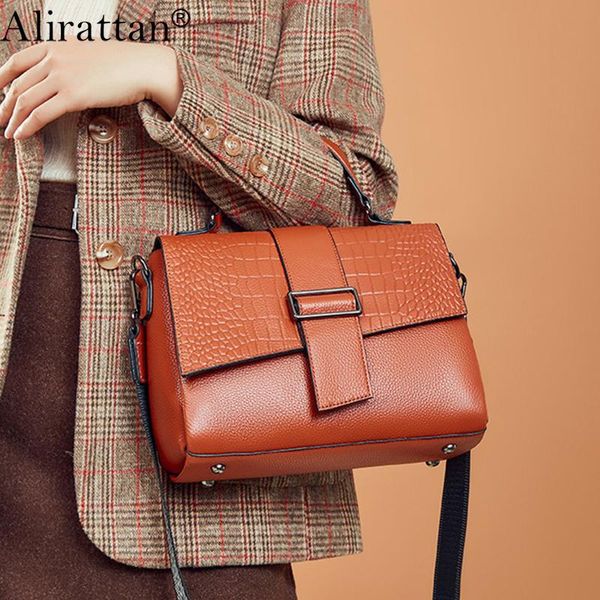 shoulder bags alirattan women crocodile pattern leather handbag genuine female messenger bag travel shopping
shoulder bags alirattan women crocodile pattern leather handbag genuine female messenger bag travel shopping