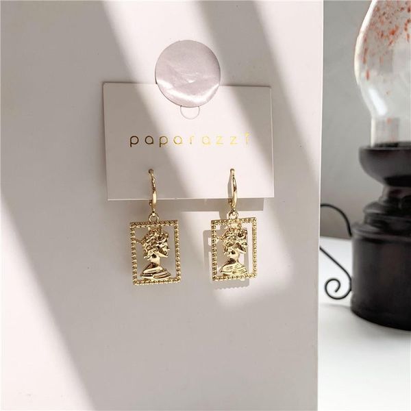 dangle & chandelier fashion vintage ins golden portrait relief baroque earrings niche design, Silver
dangle & chandelier fashion vintage ins golden portrait relief baroque earrings niche design, Silver