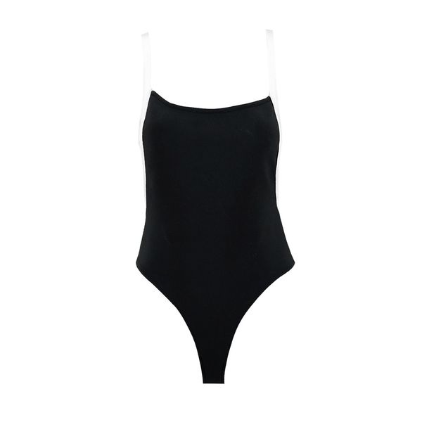 2020 black one piece women bandage bodysuit swimwear new bodysuits of the simple style kae6, Black;white
2020 black one piece women bandage bodysuit swimwear new bodysuits of the simple style kae6, Black;white