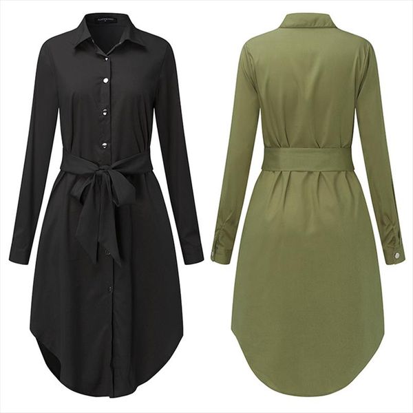 2020 элегантная рубашка женщин с длинным рукавом платье robe 5xl femme vintage отворотом шеи сыпучие плюс размер повседневный мундир осень в, Black;gray
2020 элегантная рубашка женщин с длинным рукавом платье robe 5xl femme vintage отворотом шеи сыпучие плюс размер повседневный мундир осень в, Black;gray