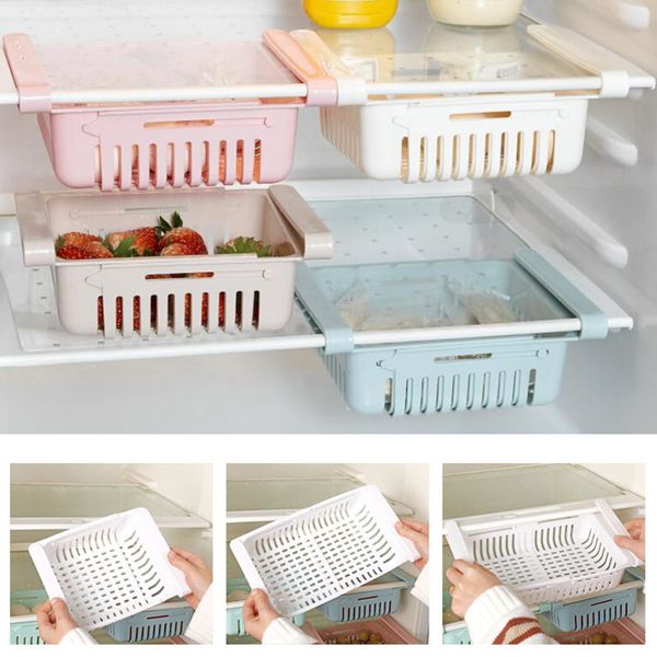 refrigerator box plastic slide kitchen fridge space saver organizer rack holder for egg fruit storage shelf
refrigerator box plastic slide kitchen fridge space saver organizer rack holder for egg fruit storage shelf