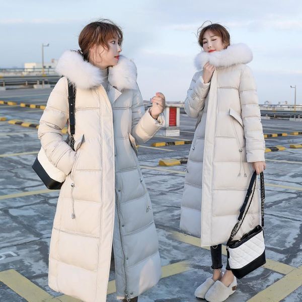 long winter down parka jacket womens warm hooded jacket coat winter 90% white duck down coats ladies fur collar outwear overcoat1, Black
long winter down parka jacket womens warm hooded jacket coat winter 90% white duck down coats ladies fur collar outwear overcoat1, Black