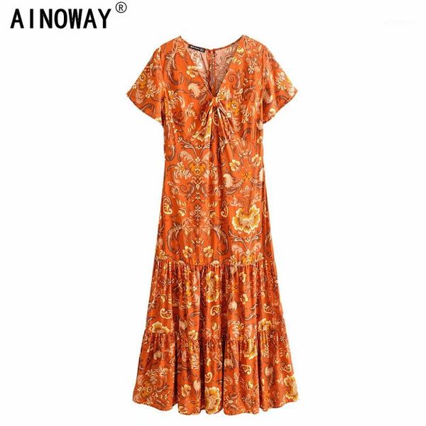 vintage chic women floral print short sleeve tassel ruffles pleated bohemian maxi dresses ladies v-neck rayon boho happie dress1, Black;gray
vintage chic women floral print short sleeve tassel ruffles pleated bohemian maxi dresses ladies v-neck rayon boho happie dress1, Black;gray