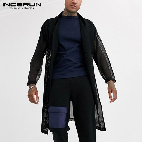 incerun мода сетки мужские рубашки с длинным верхняя одежда solid sexy open стич see through длинным рукавом streetwear mens tops кардиган 2, White;black
incerun мода сетки мужские рубашки с длинным верхняя одежда solid sexy open стич see through длинным рукавом streetwear mens tops кардиган 2, White;black
