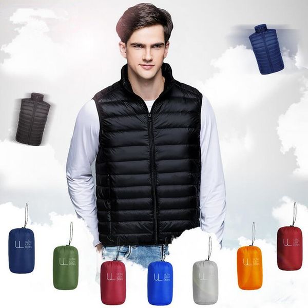 2021 men winter fashion ultra-light duck down warm slim fit without sleeves windproof jacket casual under the vest hm9y, Black;white
2021 men winter fashion ultra-light duck down warm slim fit without sleeves windproof jacket casual under the vest hm9y, Black;white