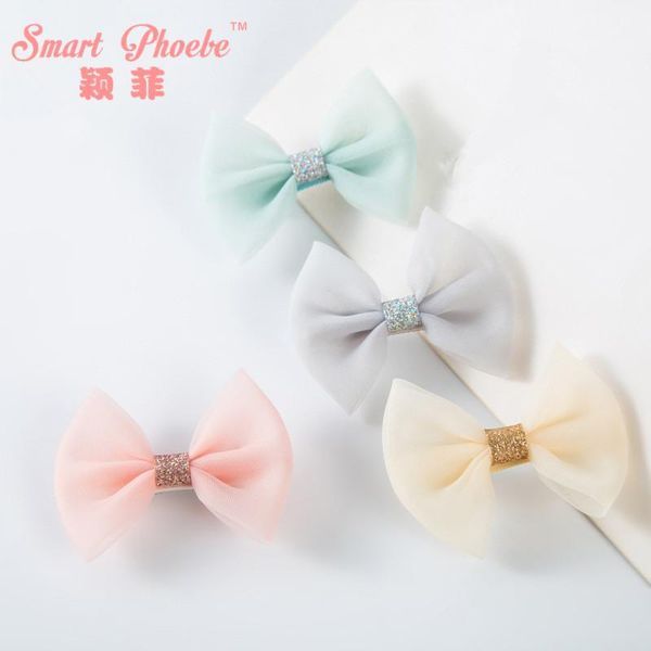 hair accessories boutique 20pcs fashion korean cute organza bow hairpins solid kawaii glitter gauze bowknot clips headwear, Slivery;white
hair accessories boutique 20pcs fashion korean cute organza bow hairpins solid kawaii glitter gauze bowknot clips headwear, Slivery;white