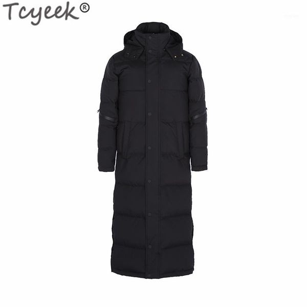 tcyeek winter men's down jacket thick warm men 90% duck down coat streetwear long overcoat brand parka clothes hiver 1903121, Black
tcyeek winter men's down jacket thick warm men 90% duck down coat streetwear long overcoat brand parka clothes hiver 1903121, Black