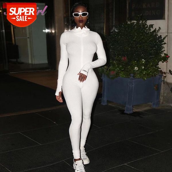 women long sleeve turtleneck zipper up night party jumpsuit rompers 2020 spring female outfit overalls sportswear leggings #v890, Black;white
women long sleeve turtleneck zipper up night party jumpsuit rompers 2020 spring female outfit overalls sportswear leggings #v890, Black;white
