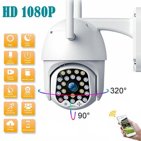 wireless 1080p hd ir night vision ip camera outdoor waterproof ptz dome wifi camera cctv security us/eu/uk/au plug
wireless 1080p hd ir night vision ip camera outdoor waterproof ptz dome wifi camera cctv security us/eu/uk/au plug