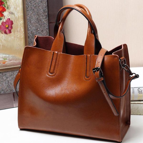 real cowhide women bag messenger shoulder bags ladies genuine leather bucket bags handbag women tote brown bag
real cowhide women bag messenger shoulder bags ladies genuine leather bucket bags handbag women tote brown bag