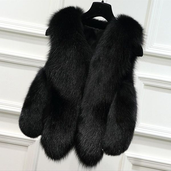 fashion 2020 winter women fur vest fur waistcoat jacket faux sleeveless v-neck casual outdoor gilet outwear1, Black
fashion 2020 winter women fur vest fur waistcoat jacket faux sleeveless v-neck casual outdoor gilet outwear1, Black
