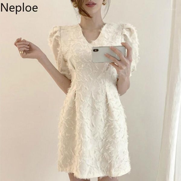 neploe tassel dress women korean chic v neck puff sleeve party dresses summer 2020 elegant slim waist female vestidos 1c9581, Black;gray
neploe tassel dress women korean chic v neck puff sleeve party dresses summer 2020 elegant slim waist female vestidos 1c9581, Black;gray