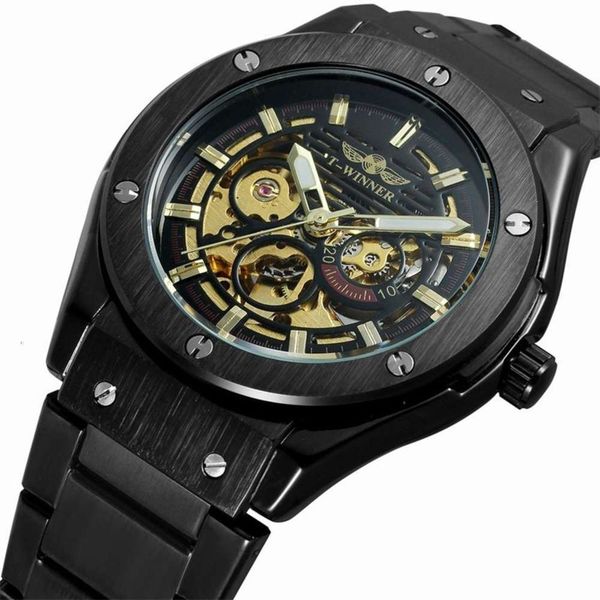 leisure automatic belt winner mechanical tourbillon full hollow men's watchacnwpq39, Slivery;brown
leisure automatic belt winner mechanical tourbillon full hollow men's watchacnwpq39, Slivery;brown