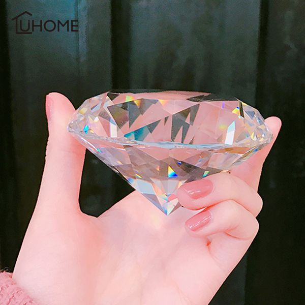 1pc 8cm crystal diamond wedding home glass craft decoration deskcar ornament christmas gift p props
1pc 8cm crystal diamond wedding home glass craft decoration deskcar ornament christmas gift p props