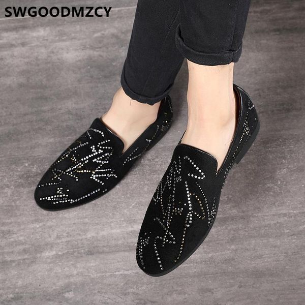 mens dress shoes loafers fashion italian shoes men rhinestone elegant for men chaussure homme mariage erkek ayakkabi, Black
mens dress shoes loafers fashion italian shoes men rhinestone elegant for men chaussure homme mariage erkek ayakkabi, Black