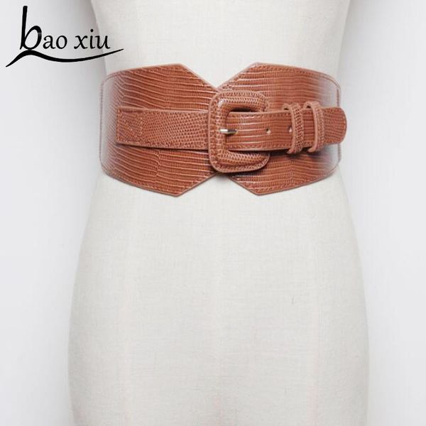 belts vintage retro metal wide buckle belt adjustable pu waistband women elastic trendy corset straps accessory, Black;brown
belts vintage retro metal wide buckle belt adjustable pu waistband women elastic trendy corset straps accessory, Black;brown