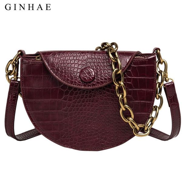 мода аллигатор женщины saddle bag дизайн кожаные сумки дамы цепи плеча малый crossbody полукруглый сумки
мода аллигатор женщины saddle bag дизайн кожаные сумки дамы цепи плеча малый crossbody полукруглый сумки