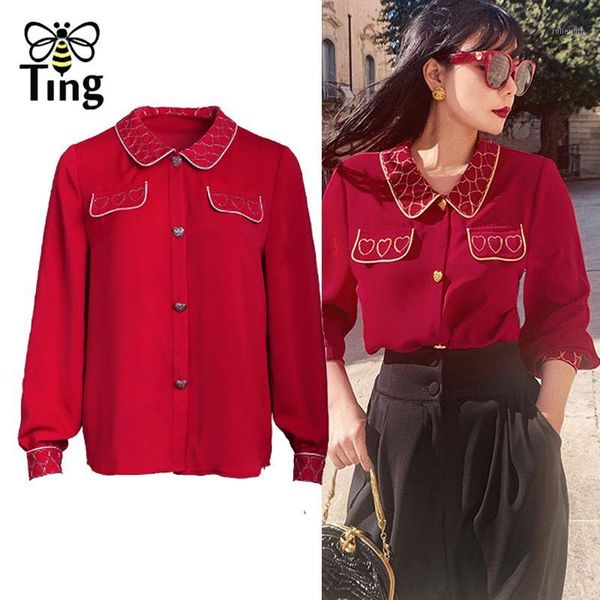 tingfly designer vintage elegant heart love embroidery red blouses solf egirl heart button up casual blusas female shirts zaful1, White
tingfly designer vintage elegant heart love embroidery red blouses solf egirl heart button up casual blusas female shirts zaful1, White