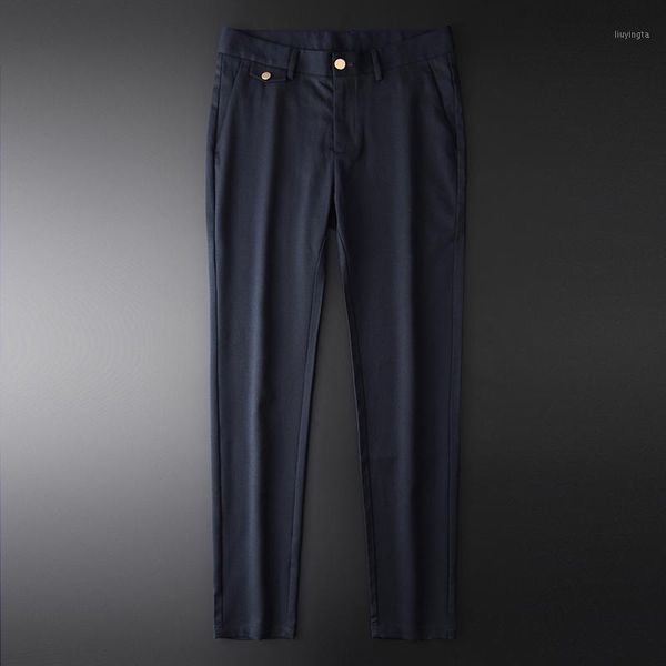 wool mens luxury business casual male suit pants autumn and winter slim fit solid color man trousers1, Black
wool mens luxury business casual male suit pants autumn and winter slim fit solid color man trousers1, Black