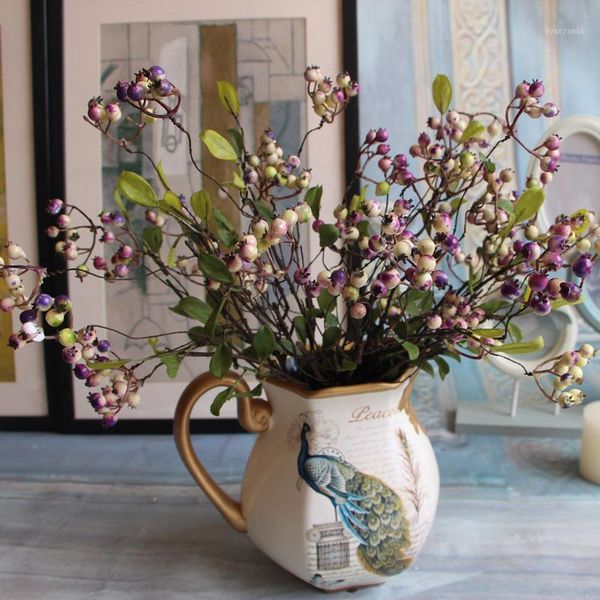 1pc diy fake berries branch silk artificial pomegranate cherry bridal bouquet wedding home christmas decorative flower1
1pc diy fake berries branch silk artificial pomegranate cherry bridal bouquet wedding home christmas decorative flower1