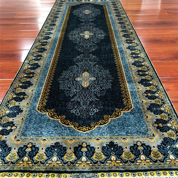 2'x6' luxury blue color floral traditional oriental 100% handmadehand knotted runner rugs turkey blue design bedroom decor pray si
2'x6' luxury blue color floral traditional oriental 100% handmadehand knotted runner rugs turkey blue design bedroom decor pray si