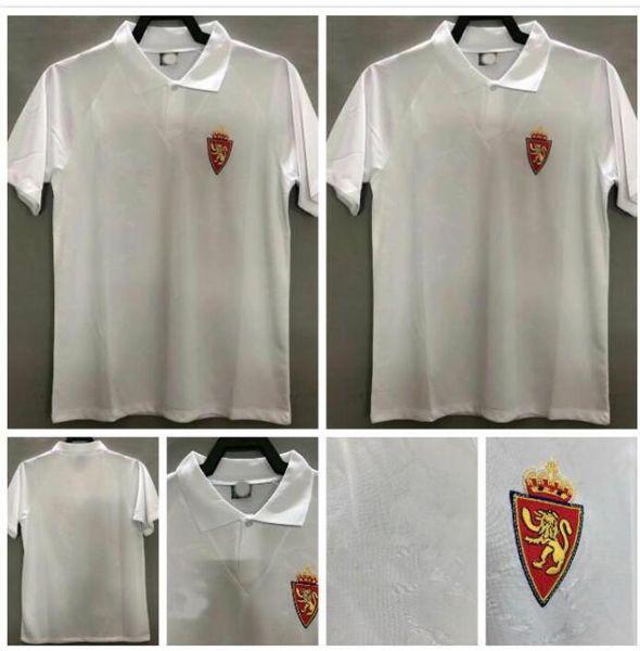 retro real zaragoza soccer jersey 1994 1995 brehme de jogo raríssima vintage camiseta de futbol 94 95 white classic football shirt spain, Black;yellow
retro real zaragoza soccer jersey 1994 1995 brehme de jogo raríssima vintage camiseta de futbol 94 95 white classic football shirt spain, Black;yellow