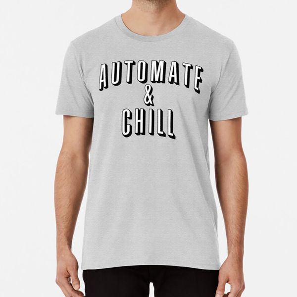 sport automate& chill t shirt netflix programming devops automation
sport automate& chill t shirt netflix programming devops automation