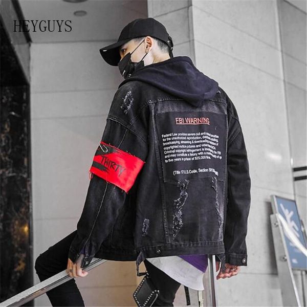 nagri hole denim jackets men jeans coat hip hop jacket streetwear 2020 spring autumn black jacket men's denim, Black;brown
nagri hole denim jackets men jeans coat hip hop jacket streetwear 2020 spring autumn black jacket men's denim, Black;brown