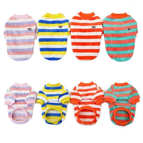 soft flannel dog clothes for small dogs winter warm dog vest rainbow striped puppy cats clothing chihuahua poodle shih tzu coat1
soft flannel dog clothes for small dogs winter warm dog vest rainbow striped puppy cats clothing chihuahua poodle shih tzu coat1