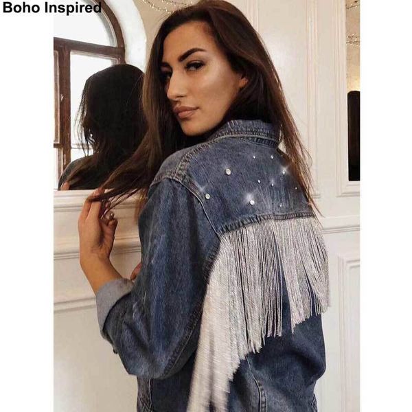 boho inspired denim jacket women blue fringed beaded diamonds jacket coat high fashion winter jacket female 2020 new chaqueta c1106, Black;brown
boho inspired denim jacket women blue fringed beaded diamonds jacket coat high fashion winter jacket female 2020 new chaqueta c1106, Black;brown